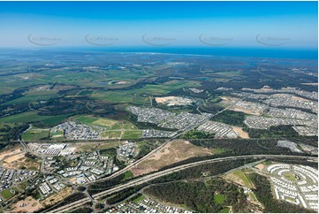 High Altitude Aerial Photo Pimpama QLD Aerial Photography