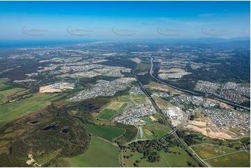 High Altitude Aerial Photo Pimpama QLD Aerial Photography