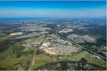 High Altitude Aerial Photo Pimpama QLD Aerial Photography