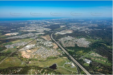 High Altitude Aerial Photo Pimpama QLD Aerial Photography