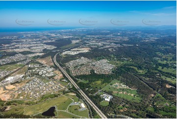 High Altitude Aerial Photo Pimpama QLD Aerial Photography