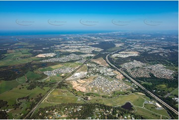 High Altitude Aerial Photo Pimpama QLD Aerial Photography