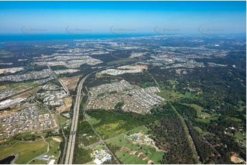 High Altitude Aerial Photo Pimpama QLD Aerial Photography