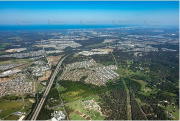 High Altitude Aerial Photo Pimpama QLD Aerial Photography