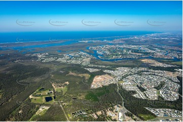 High Altitude Aerial Photo Coomera QLD Aerial Photography