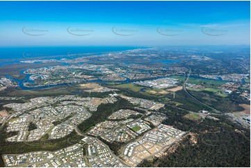 High Altitude Aerial Photo Coomera QLD Aerial Photography