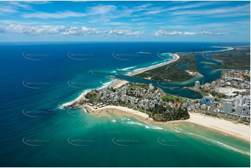 Aerial Photo Coolangatta QLD Aerial Photography