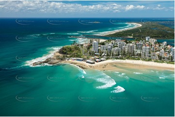 Aerial Photo Coolangatta QLD Aerial Photography