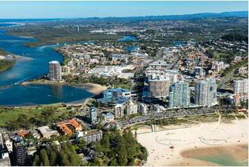 Aerial Photo Coolangatta QLD Aerial Photography