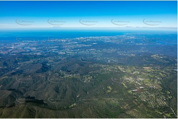 High Altitude Aerial Photo Tamborine Mountain Aerial Photography