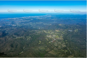 High Altitude Aerial Photo Tamborine Mountain Aerial Photography