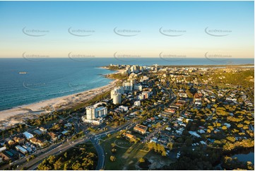 Sunset Aerial Photo Coolangatta Aerial Photography