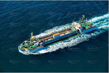 Sand Dredge Working At Tweed Heads Aerial Photography