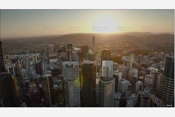 Sunset Aerial Video Brisbane City Aerial Photography