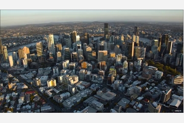 Sunset Aerial Video Brisbane City Aerial Photography