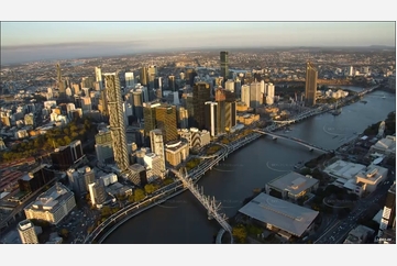 Sunset Aerial Video Brisbane City Aerial Photography