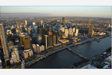 Sunset Aerial Video Brisbane City Aerial Photography