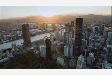 Sunset Aerial Video Brisbane City Aerial Photography