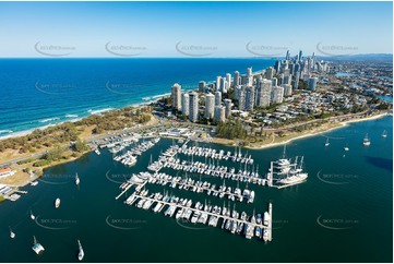 Southport Yacht Club Marina QLD Aerial Photography