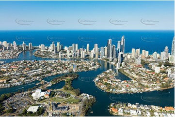 Aerial Photo Surfers Paradise QLD Aerial Photography