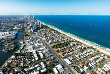 Aerial Photo Mermaid Beach QLD Aerial Photography