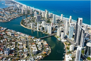 Aerial Photo Surfers Paradise QLD Aerial Photography