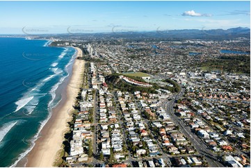 Aerial Photo Mermaid Beach QLD Aerial Photography