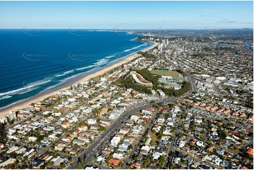 Aerial Photo Mermaid Beach QLD Aerial Photography