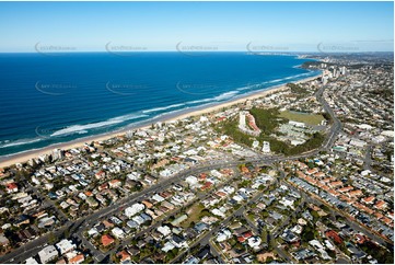 Aerial Photo Mermaid Beach QLD Aerial Photography