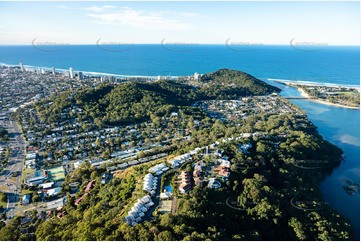 Aerial Photo Burleigh Heads QLD Aerial Photography