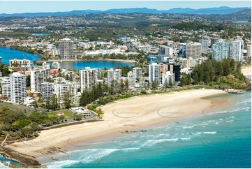 Aerial Photo Coolangatta QLD Aerial Photography