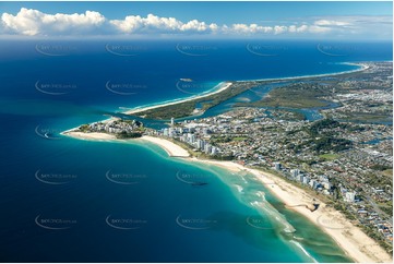 High Altitude Aerial Photo Coolangatta QLD Aerial Photography