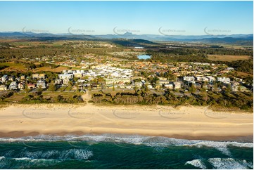 Aerial Photo Kingscliff NSW Aerial Photography