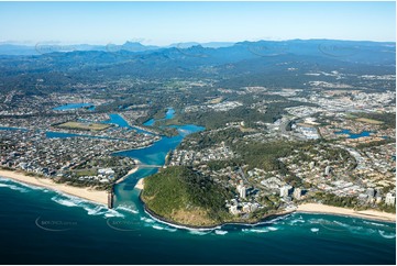 Aerial Photo Burleigh Heads QLD Aerial Photography