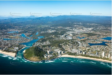 Aerial Photo Burleigh Heads QLD Aerial Photography