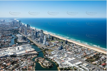 Aerial Photo Mermaid Beach QLD Aerial Photography