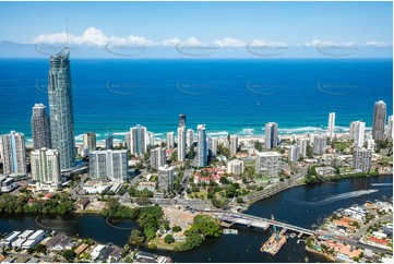 Aerial Photo Surfers Paradise QLD Aerial Photography