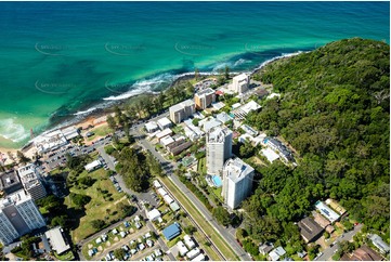 Aerial Photo Burleigh Heads QLD Aerial Photography