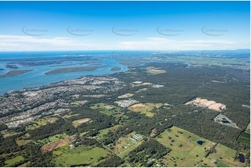 High Altitude Aerial Photo Redland Bay QLD Aerial Photography