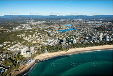 Aerial Photo Burleigh Heads QLD Aerial Photography