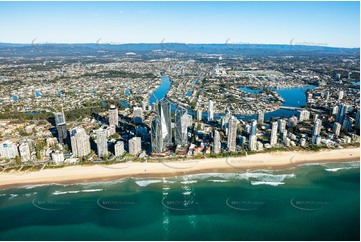 Aerial Photo Surfers Paradise QLD Aerial Photography