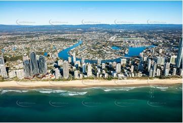 Aerial Photo Surfers Paradise QLD Aerial Photography