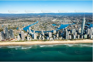 Aerial Photo Surfers Paradise QLD Aerial Photography