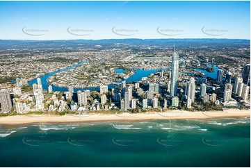 Aerial Photo Surfers Paradise QLD Aerial Photography