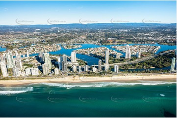 Aerial Photo Surfers Paradise QLD Aerial Photography