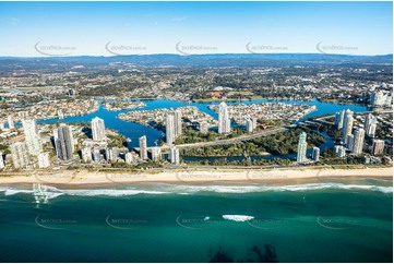 Aerial Photo Surfers Paradise QLD Aerial Photography