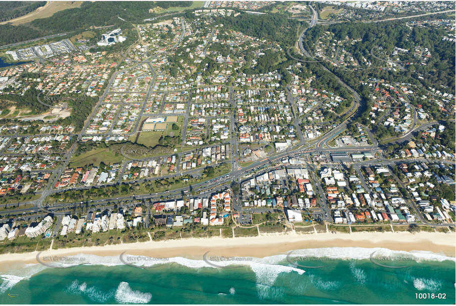 Aerial Photo Tugun QLD Aerial Photography