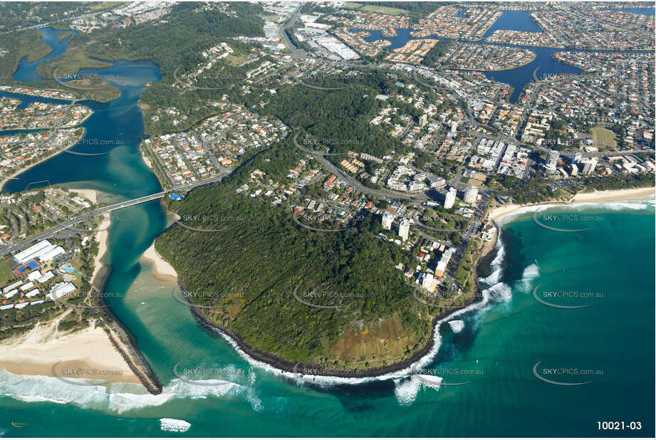 Aerial Photo Burleigh Heads QLD Aerial Photography