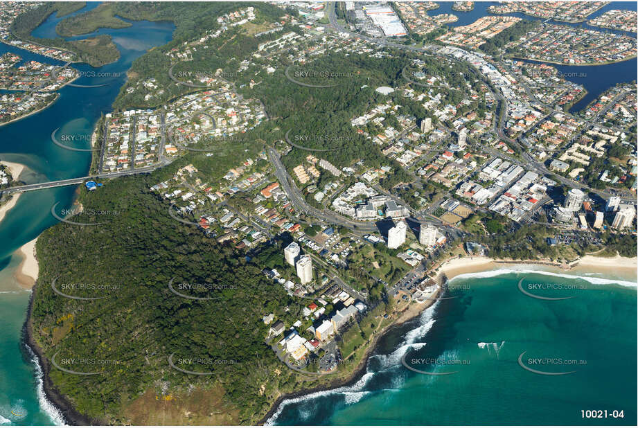 Aerial Photo Burleigh Heads QLD Aerial Photography