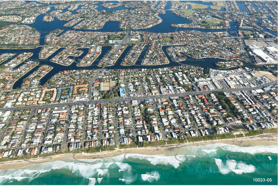 Aerial Photo Mermaid Waters QLD Aerial Photography